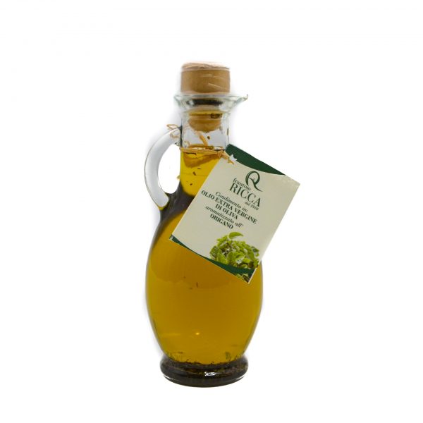 Olio Extra Vergine di Oliva Aromatizzato all'Origano